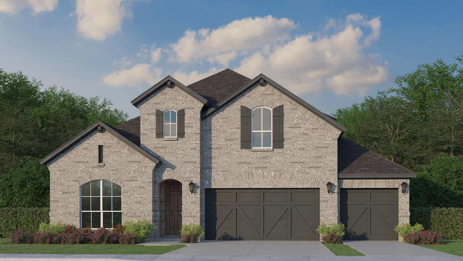 Exterior:Plan 1533 Elevation A (3C)
