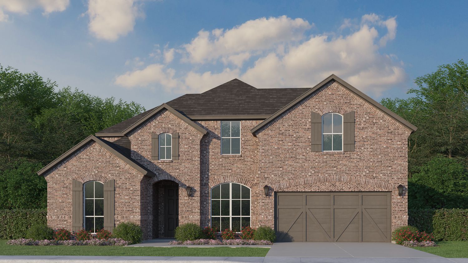 Exterior:Plan 1691 Elevation A