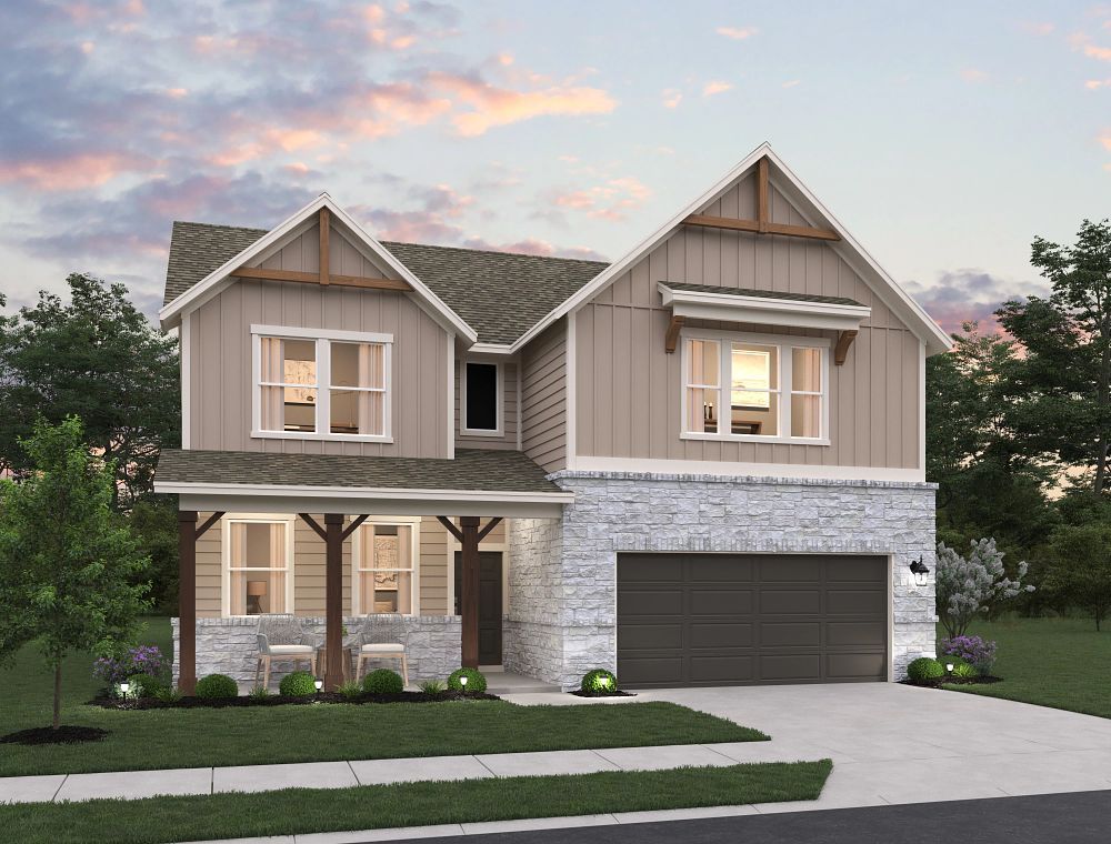 Exterior:Willow Springs - Somerville Elevation Image 1