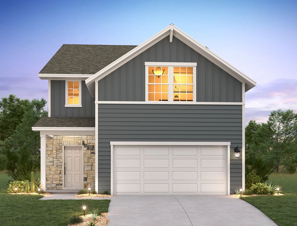 Exterior:The Trails at Carmel - Granbury Elevation Image 1