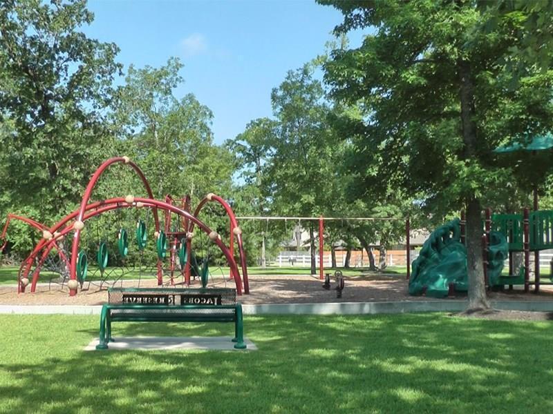 Community park at Ja