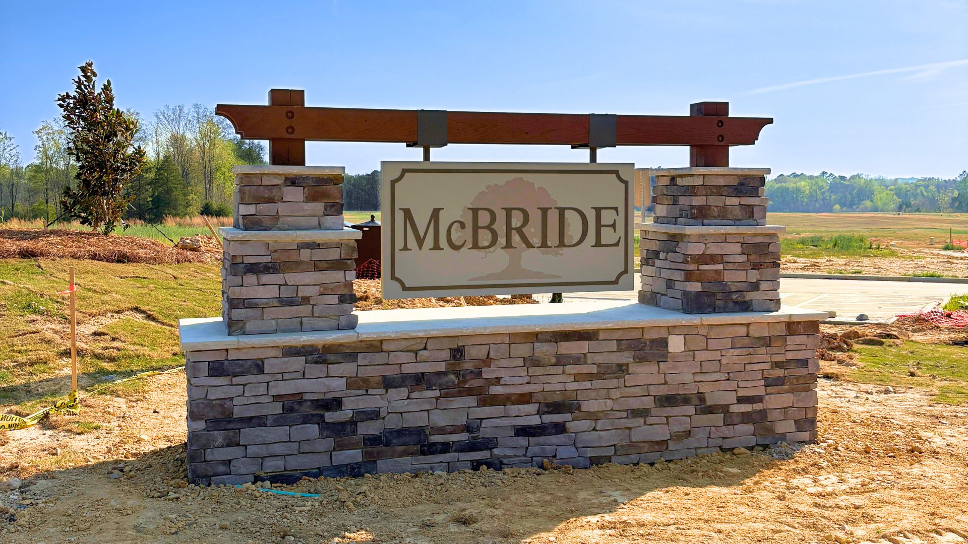 McBride Entrance Sign