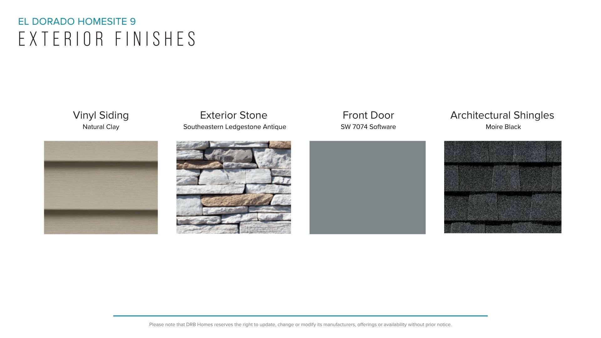 Design Studio Selections