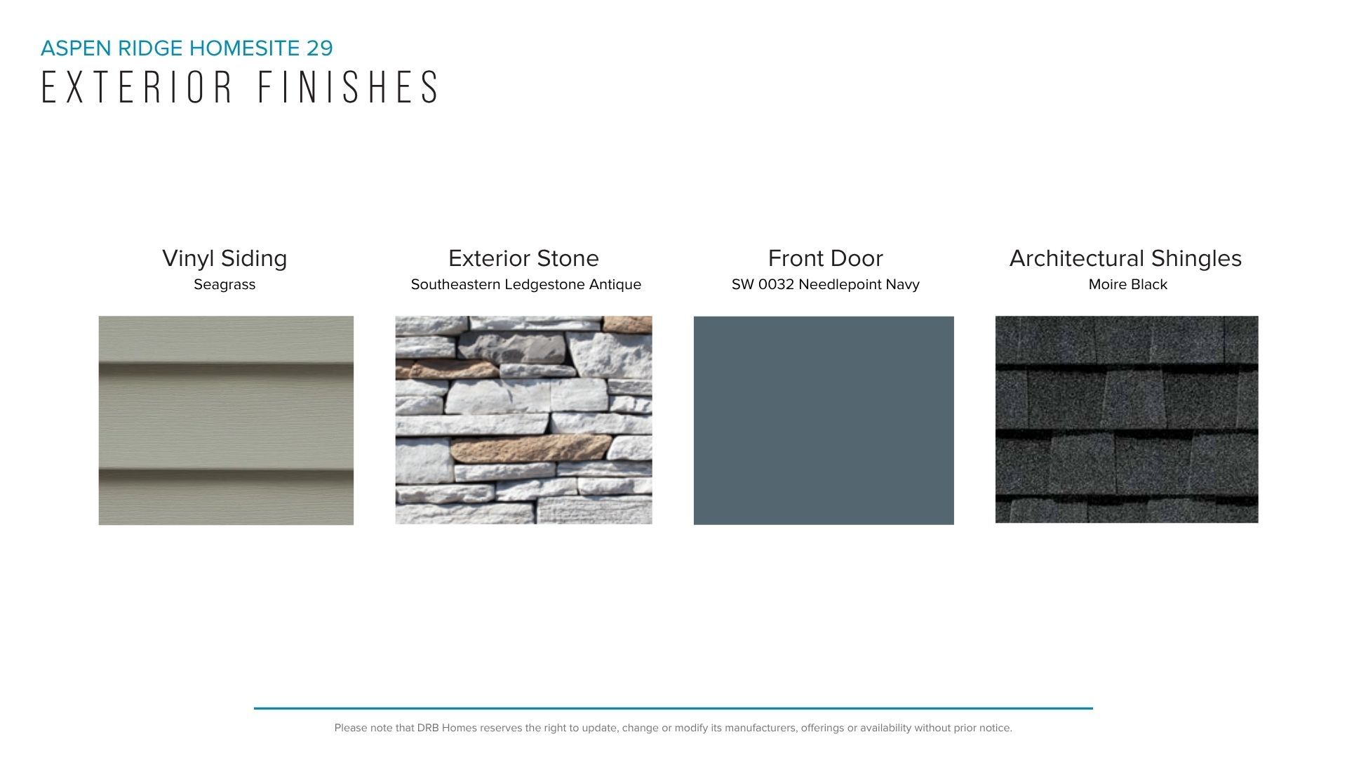 Design Studio Selections