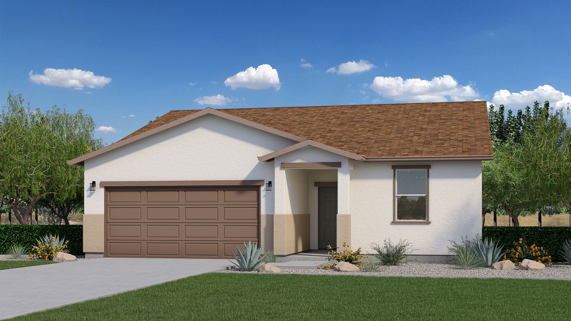 Elevation A:Plan 1