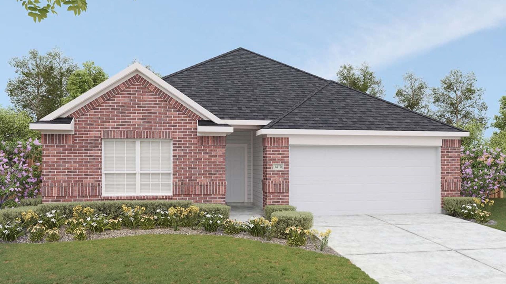 Modern Residential Architecture: Single-Family Home Design Render:Elevation M