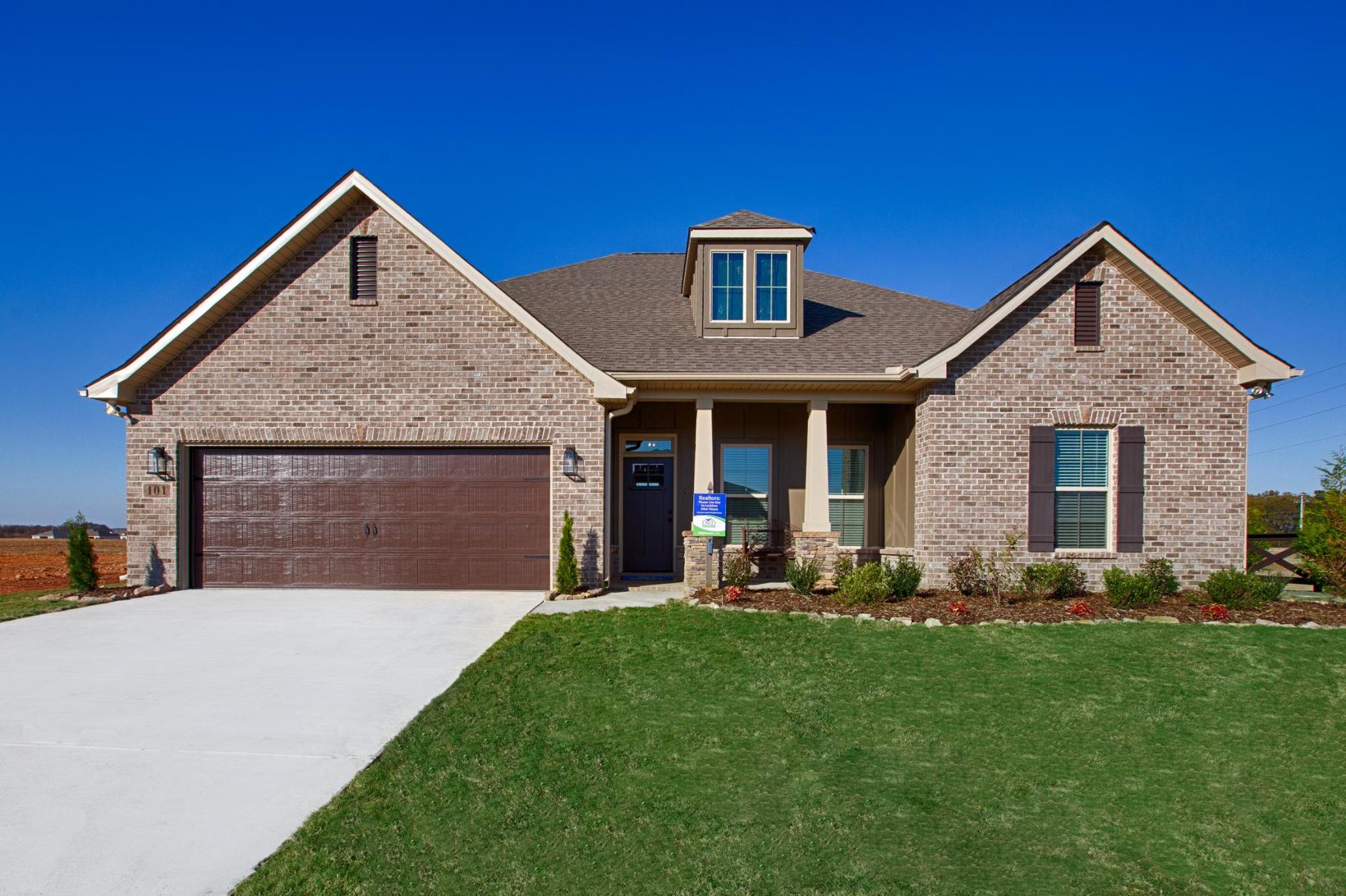 Parkside - Colebrook II A - DSLD Homes - Meridianville, AL - Model Home Exterior