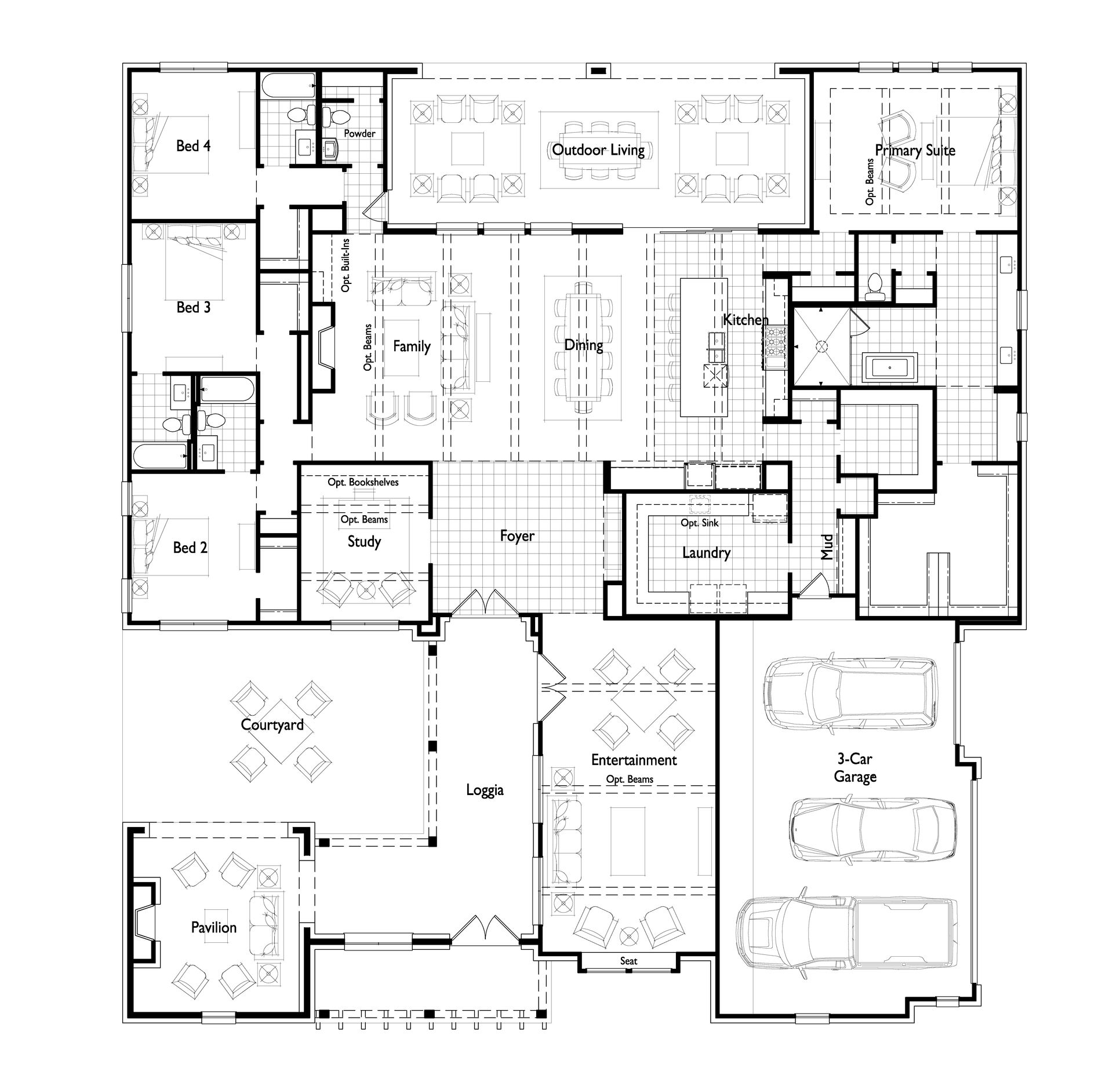 Downstairs