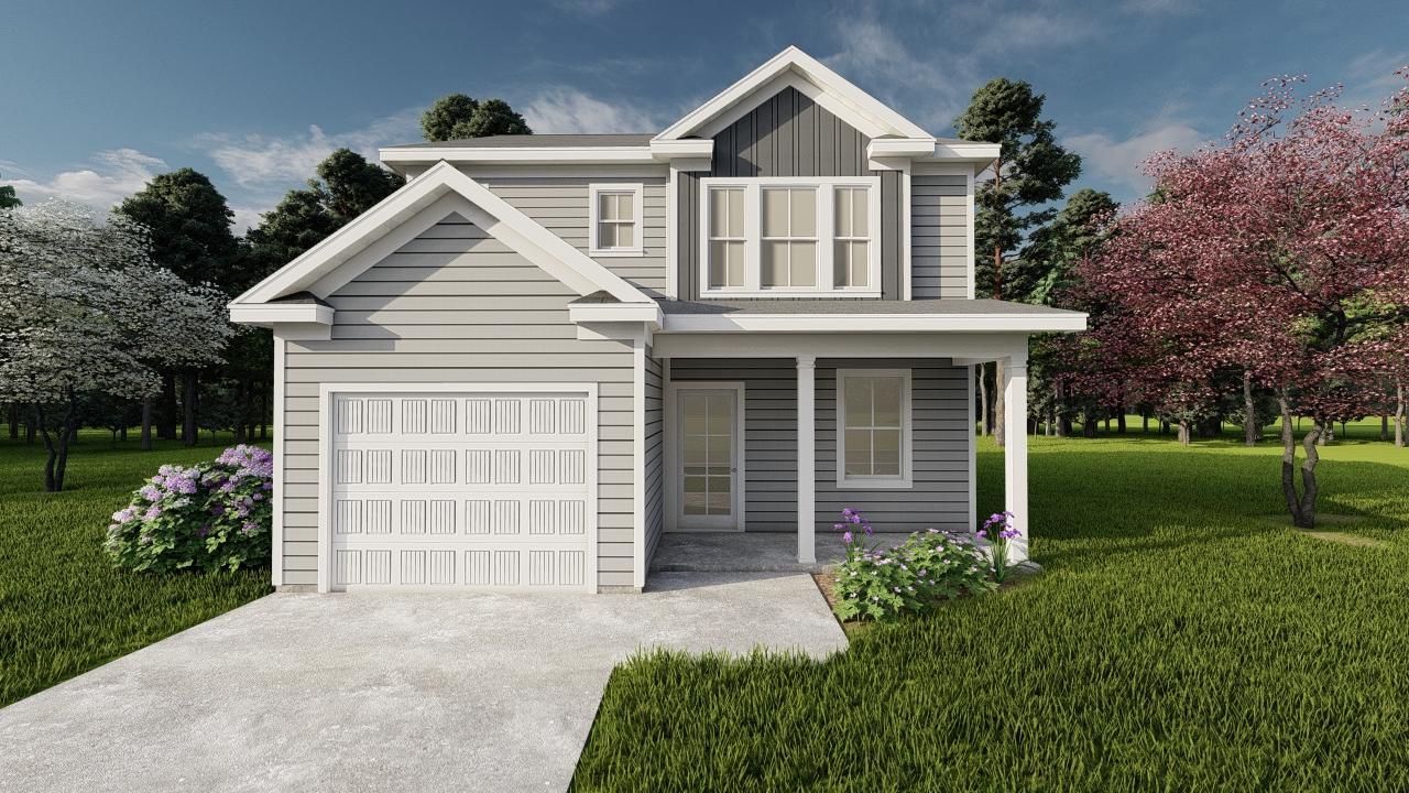 Exterior:2021-264 Elevation A Color Rendering 1