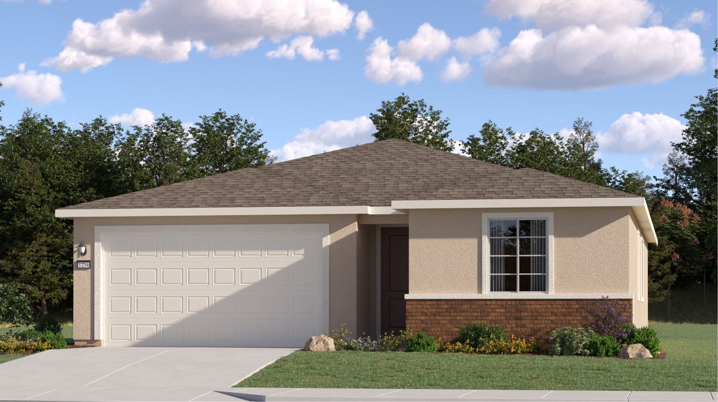 Elevation B -  Residence 1991 Prairie