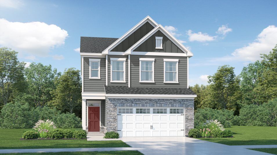 Elevation F - Chadwick Exterior Rendering F