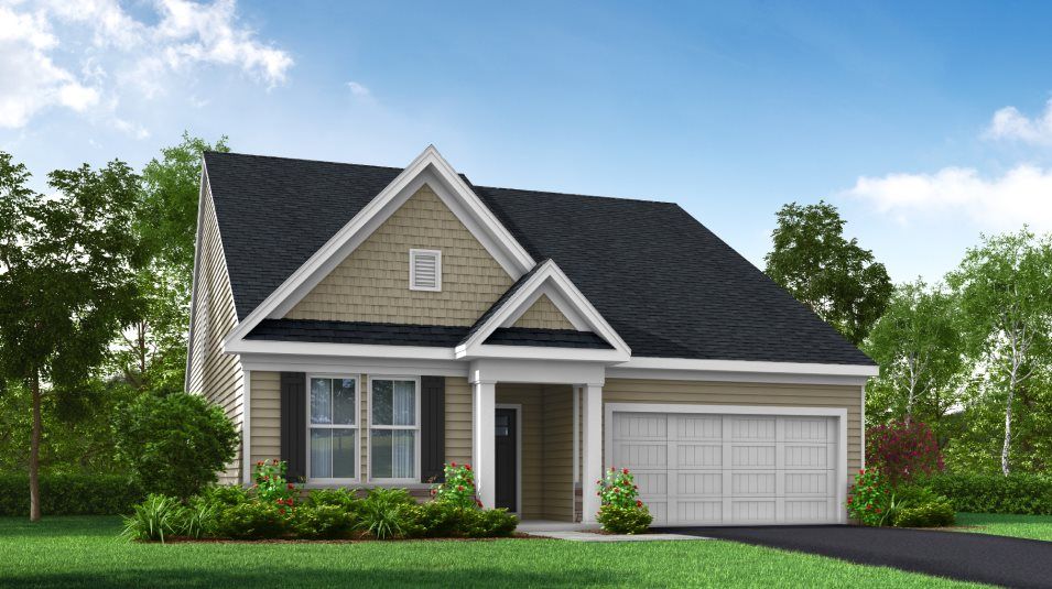 Elevation CRS - Tuscany craftsman-inspired exterior