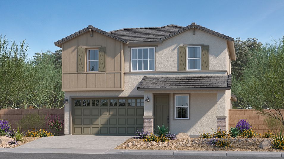 Elevation K - 3455 Summit Teravalis Canton Modern Farmhouse K
