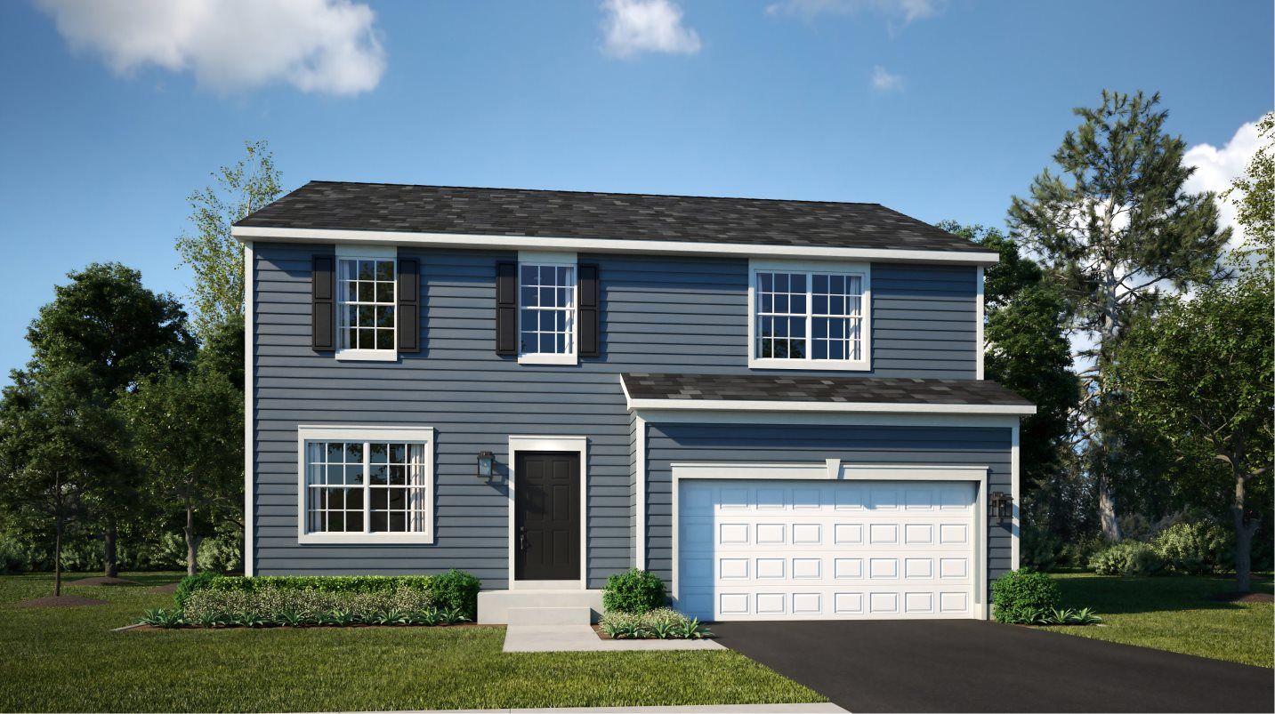 Elevation A - Townsend Exterior A