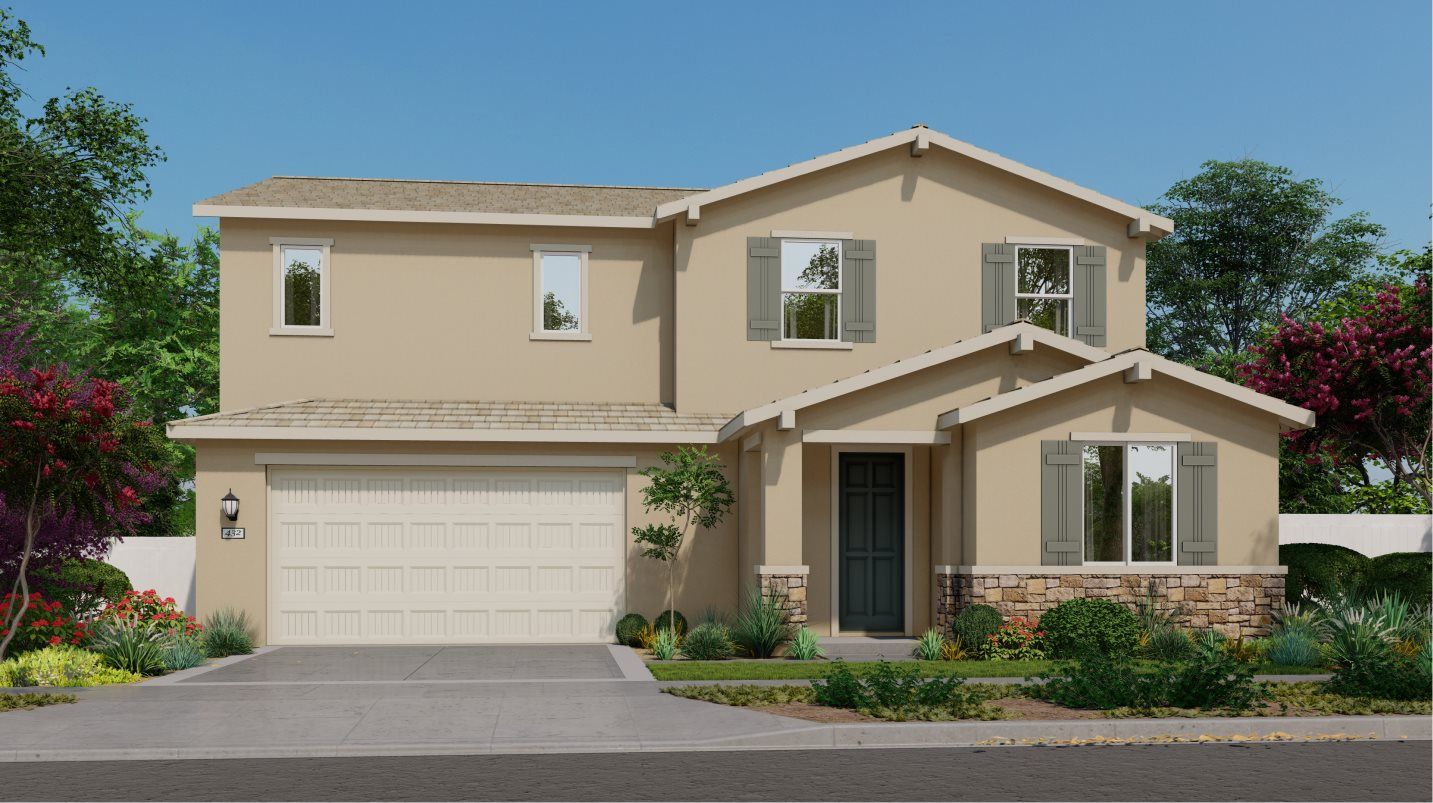 Elevation C - Residence 2789 Exterior C Craftsman