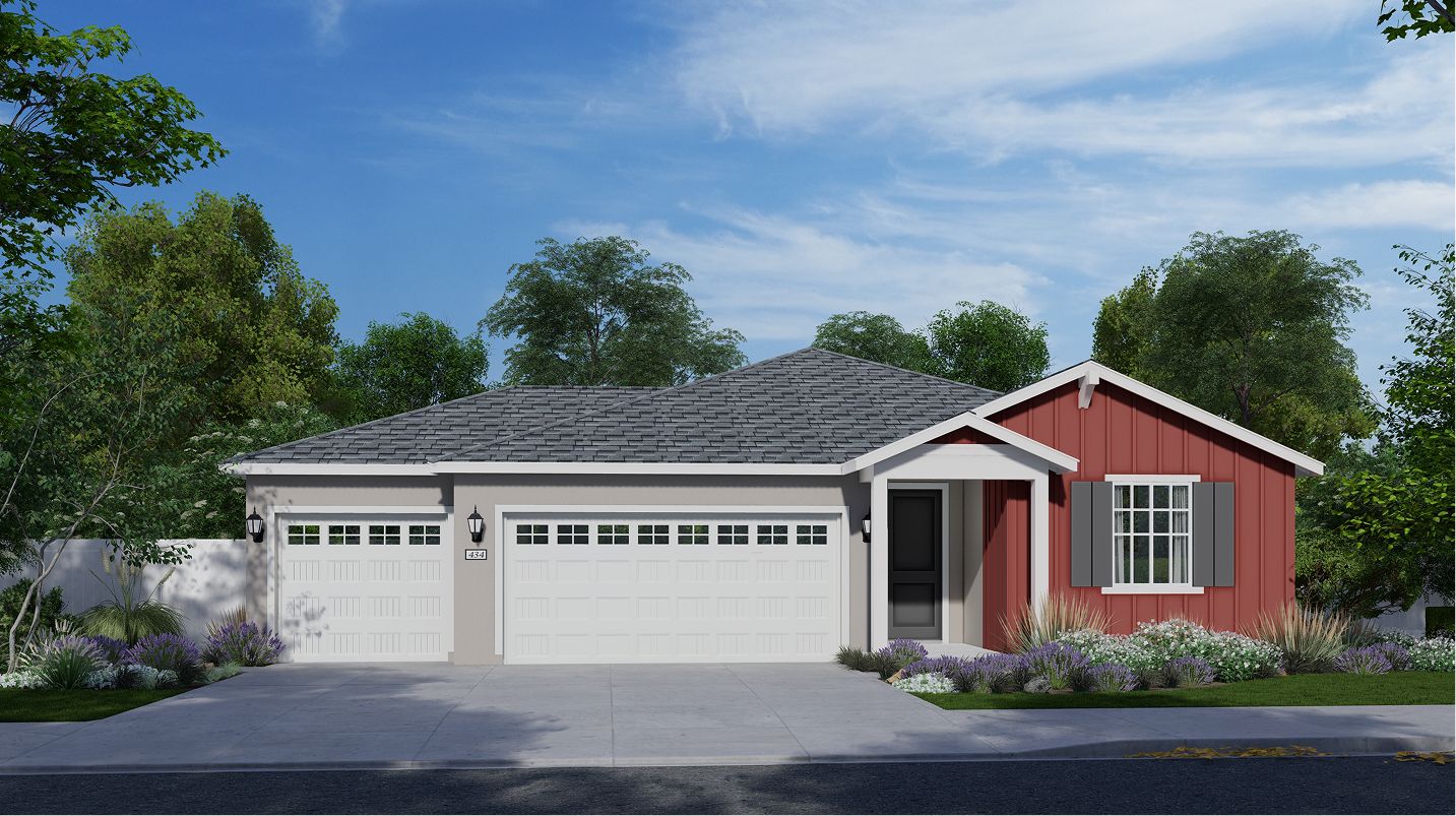 Elevation C - Cedar Grove Summerfield Res2018 Modern Farmhouse C