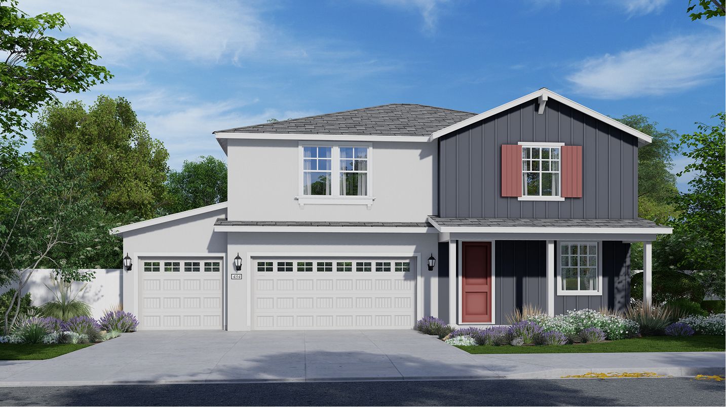 Elevation C - Cedar Grove Summerfield Res2448 Modern Farmhouse C