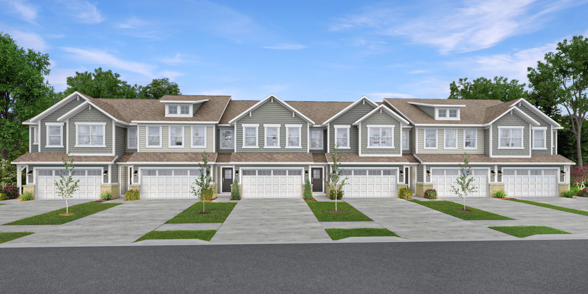 Exterior:Roxbury Trenton   Front Load Gray Front View