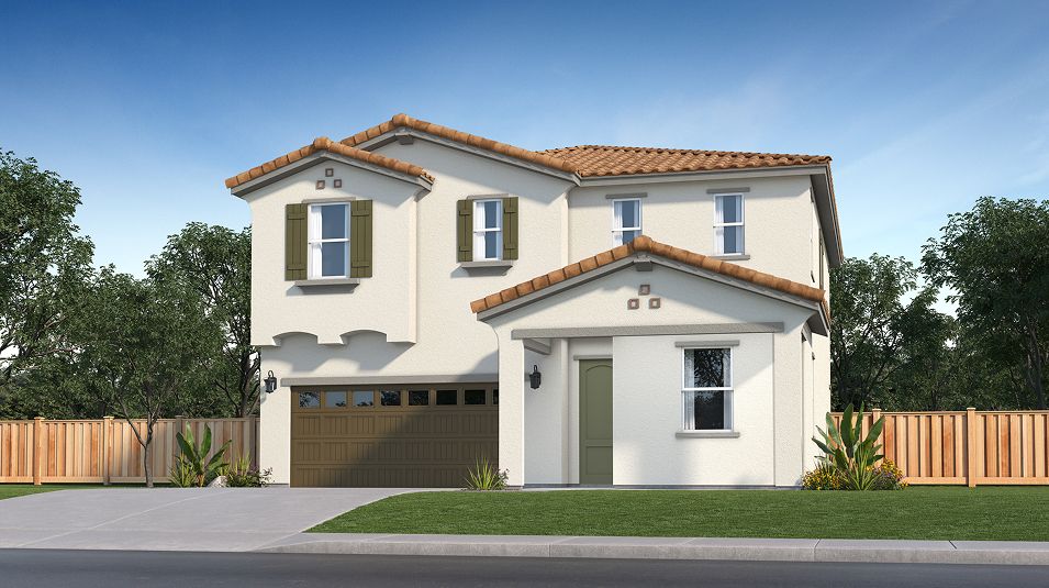 Elevation A - Parks Meadowood Res3 X Early California A