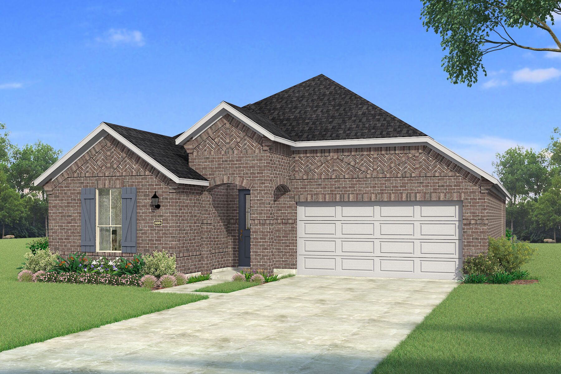 Exterior:The Aurora - Old World Elevation