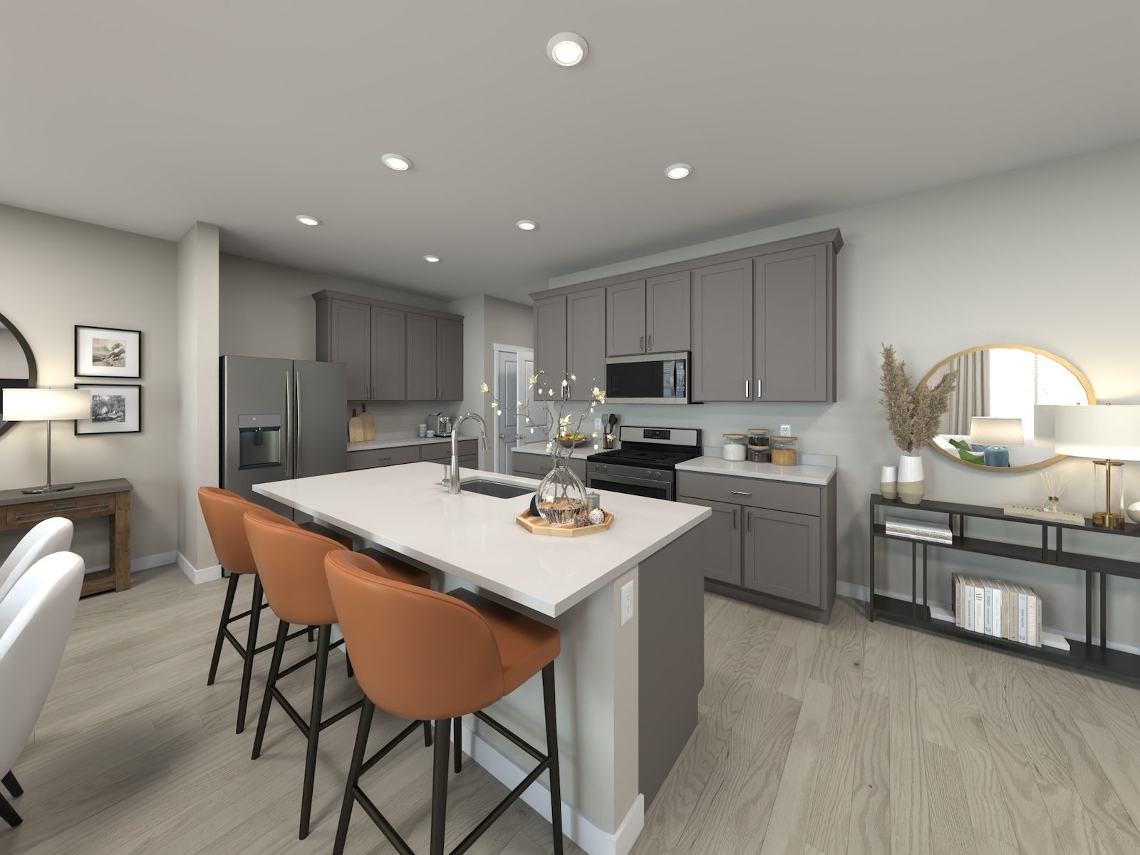 Emerald floorplan interior image rendering at a Meritage Homes Community in Eagle Mountain, UT.:Emerald floorplan interior image rendering at a Meritage Homes Community in Eagle Mountain, UT.