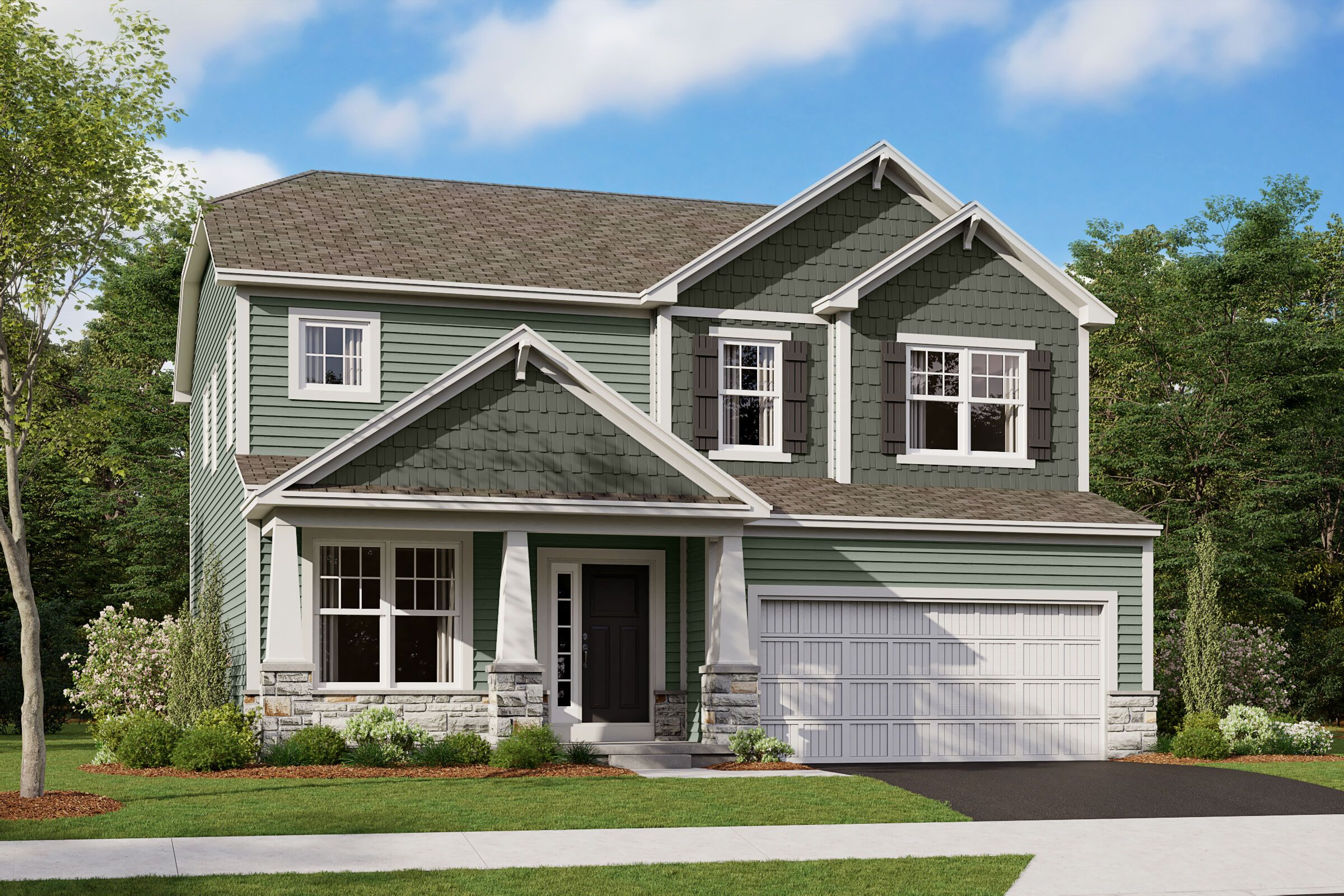 Madison Elevation E:Madison Elevation E