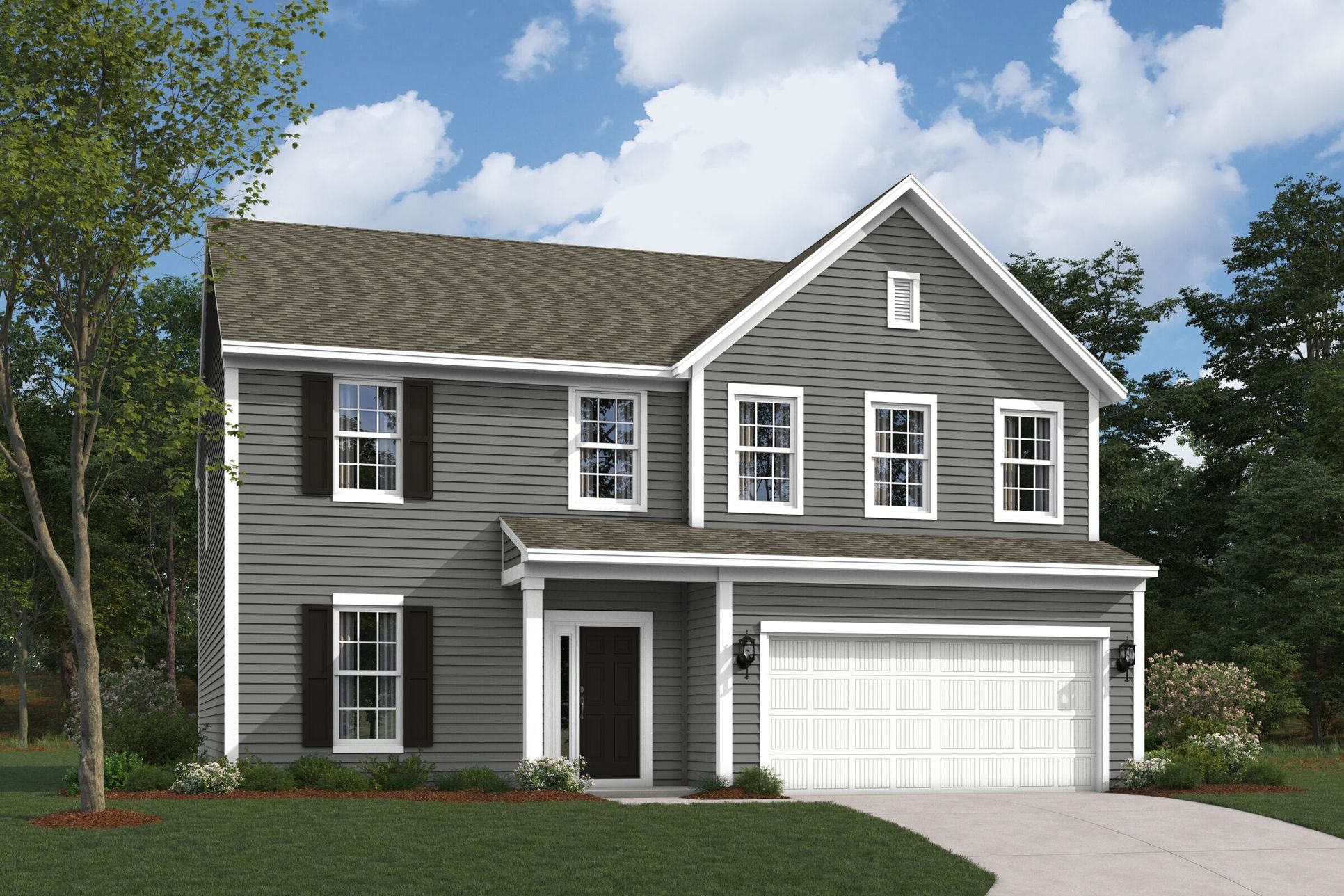 Everly Elevation A:Everly Elevation A