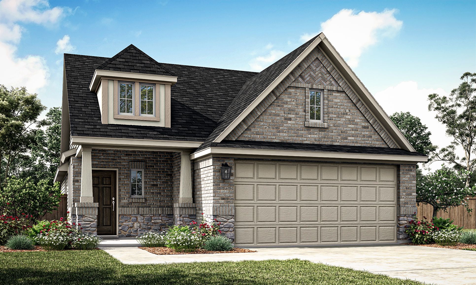 Meridian Elevation C Brick:Meridian Elevation C Brick