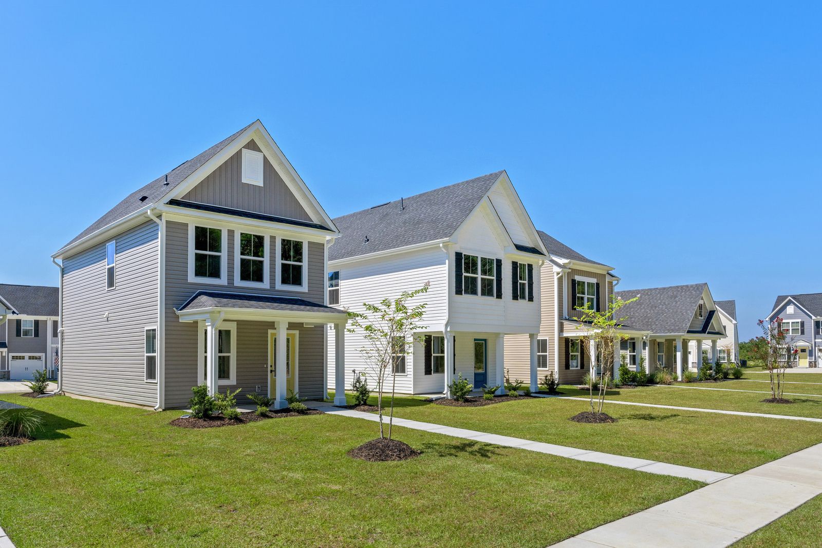 THE LOWEST PRICED NEW HOMES WITH MAIN LEVEL LIVING NEAR OAK ISLAND - FROM THE LOW $200s