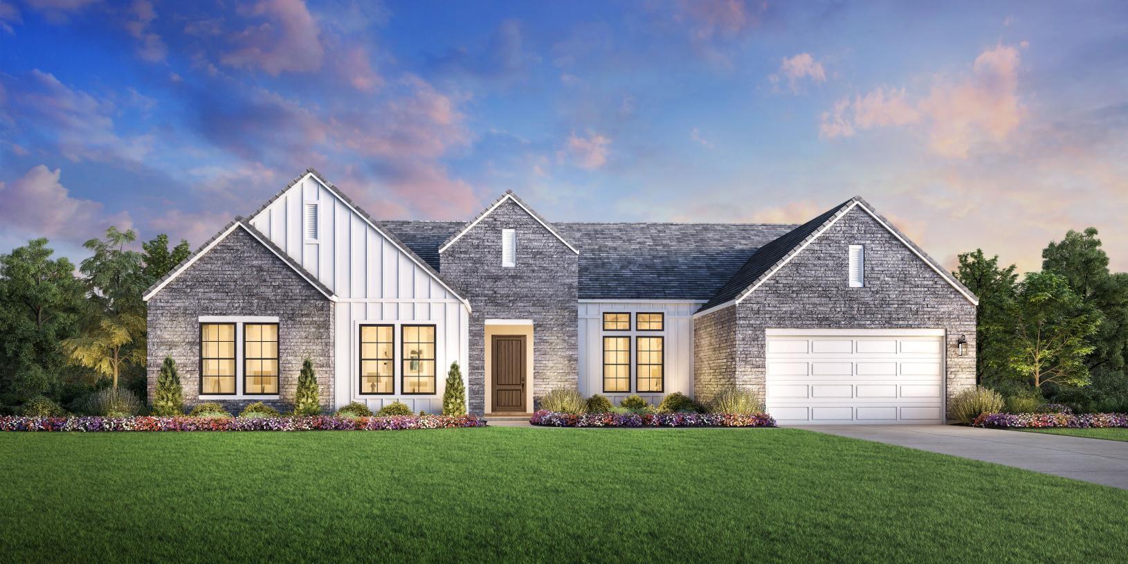 Elevation Image:Modern Farmhouse