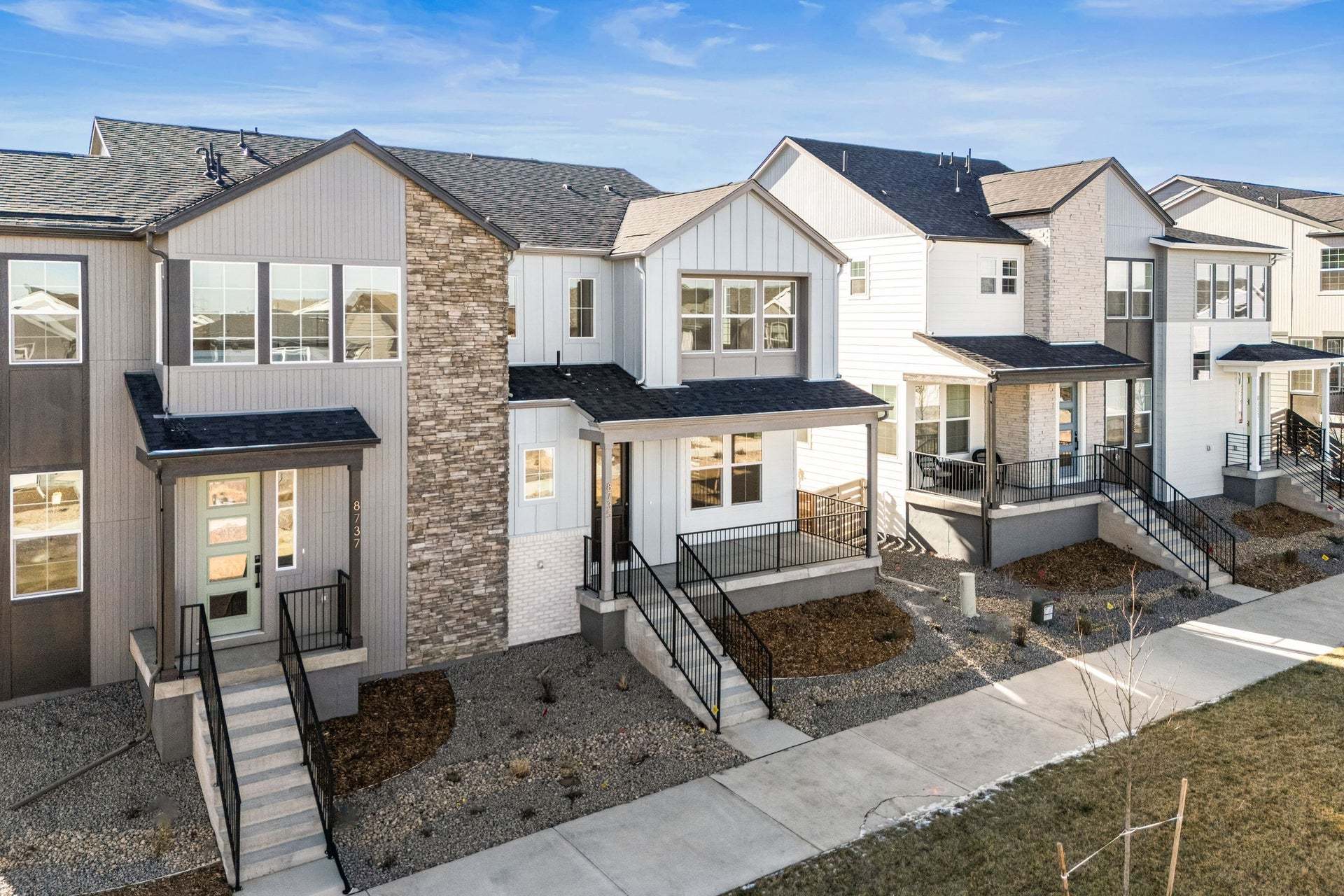 Exterior:8735 Whiteclover St | Duet at Sterling Ranch